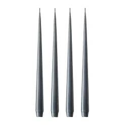 Ljus-Ester & erik ljus lackad 4-pack, dark slate, 32 cm