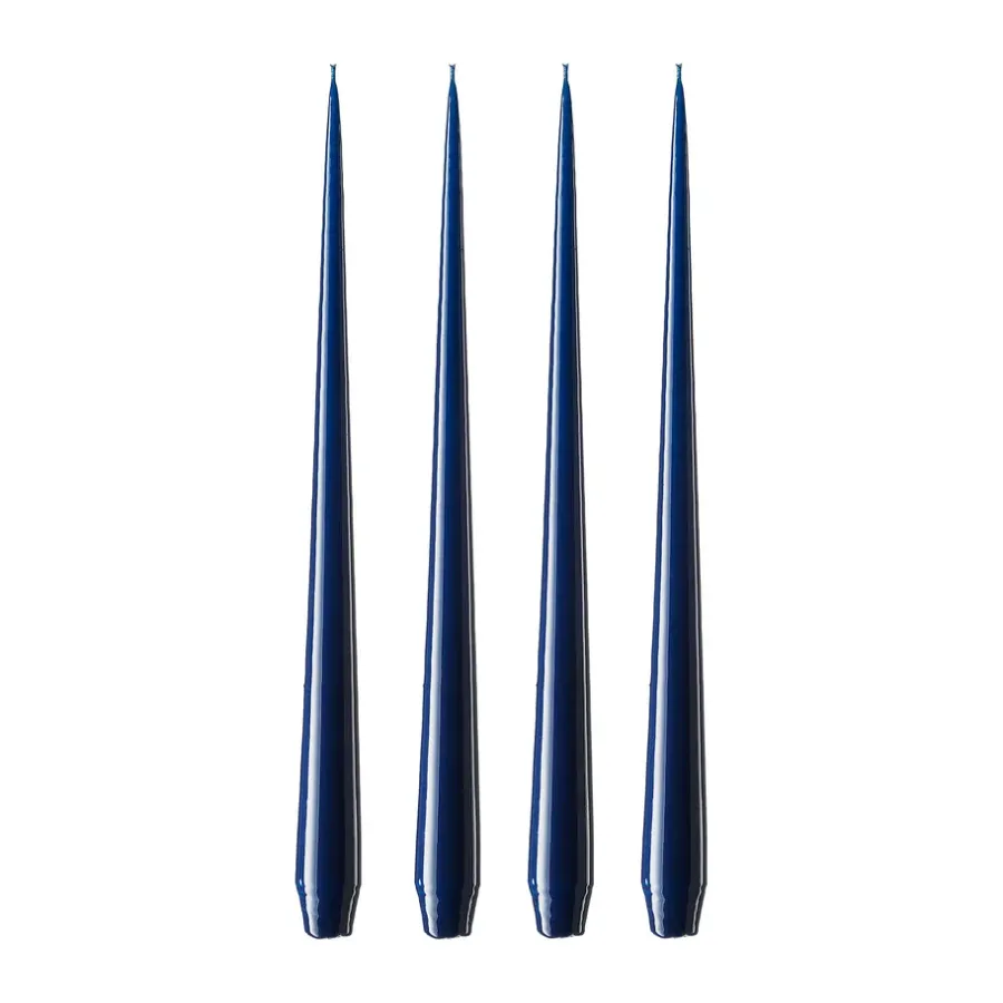 ljus lackad 4-pack, royal navy, 42 cm^Ester & erik Hot