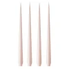 Ljus-Ester & erik ljus lackad 4-pack, Rosewater 51-0, 32 cm