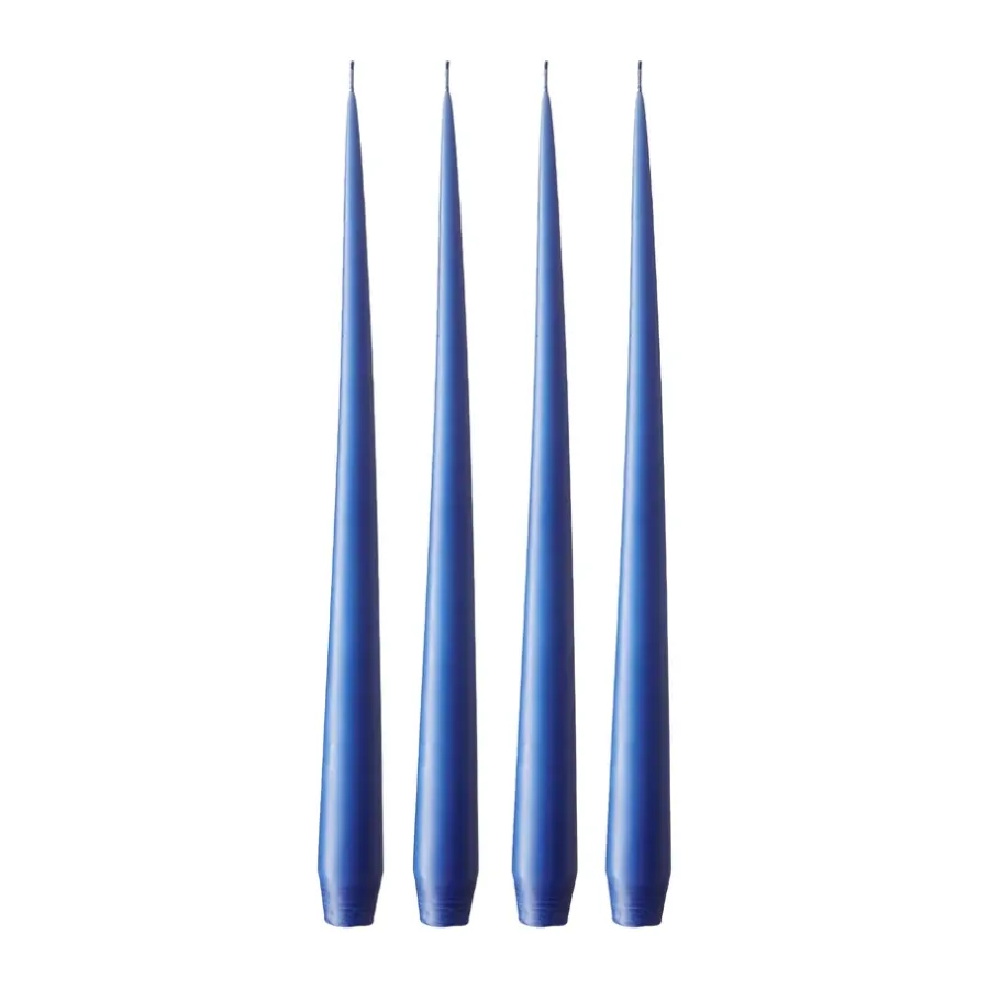 ljus 4-pack matt, Cornflower 48, 42 cm^Ester & erik Clearance