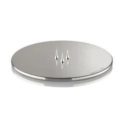 Ljuslyktor & Ljusfat-Ester & erik ljusfat Ø12 cm blank, Silver