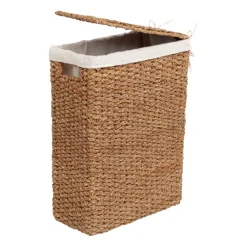 Tvättkorgar-Dixie Esther flätad tvättkorg natur, 58 cm