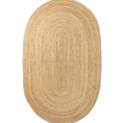 Eternal jutematta oval large, Natural^Ferm Living Hot
