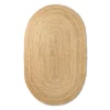 Jutemattor-Ferm Living Eternal jutematta oval small, Natural