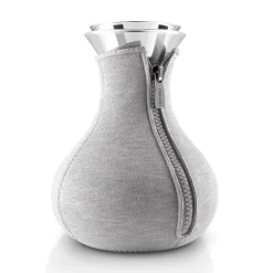 Tekannor-Eva Solo tebryggare vävt fodral, ljusgrå