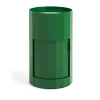Avlastningsbord & Sidobord-HAY Facet Cabinet high sidobord med fötter-hjul 66 cm, Spinach green