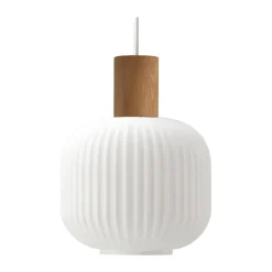 Fair taklampa Ø20cm, Frostat glas-ask^Scandi Living Best