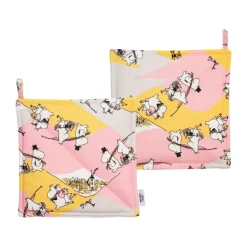 Grytlappar & Grytvantar|Grytlappar & Grytvantar-Moomin Arabia Familjemys mumin grytlapp 2-pack, 22x22 cm