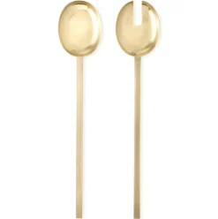 Fein salladsbestick 2 delar, Mässing^Ferm Living Discount