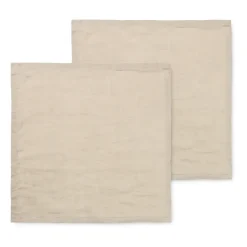 Tygservetter|Tygservetter-Ferm Living linneservetter 2-pack, Natural
