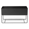 Trädgårdsdetaljer & Tillbehör·Utekrukor|Utekrukor-Ferm Living plant box large, Black