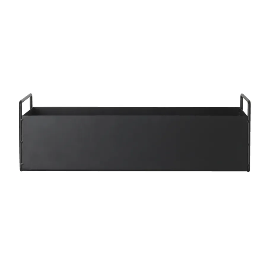 plant box small, svart^Ferm Living Clearance