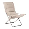 Sittmöbler·Solstolar & Solsängar|Solstolar & Solsängar-Fiam Fiesta Soft solstol, Beige-aluminium
