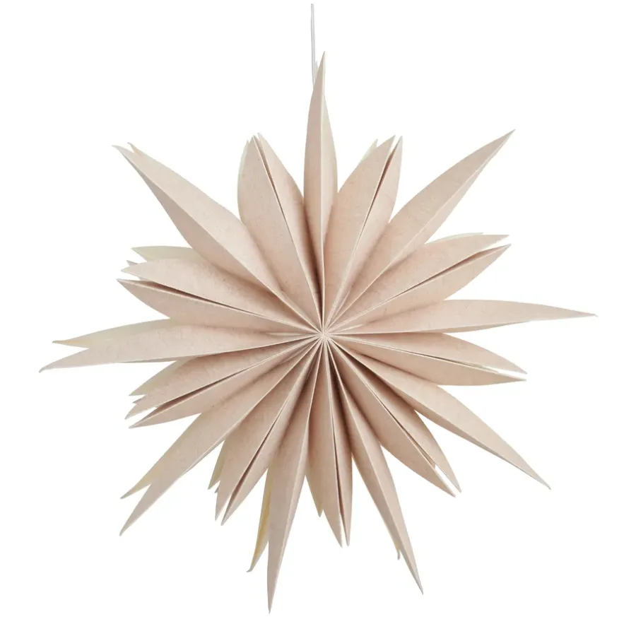 Fiona adventsstjärna Ø65 cm, Natural^Watt & Veke Clearance