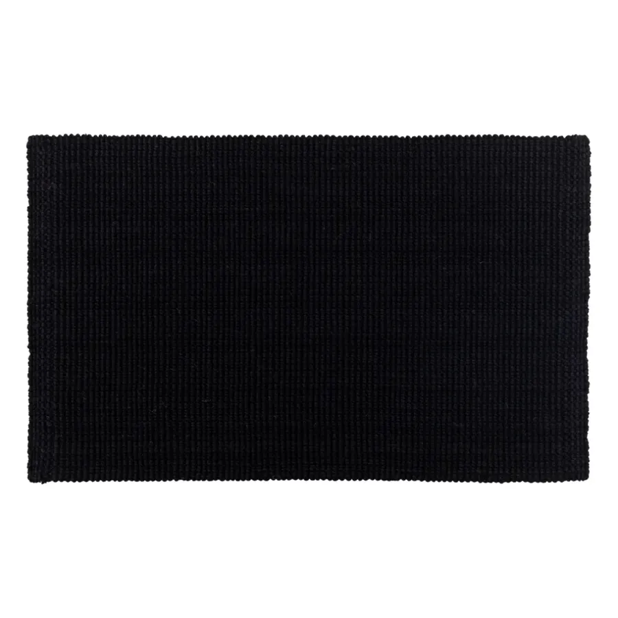 Jutemattor-Dixie Fiona dörrmatta svart, 45x75 cm