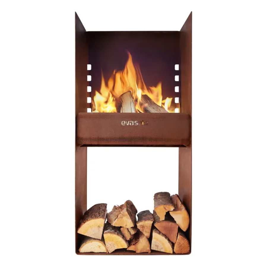 Trädgårdsdetaljer & Tillbehör·Grillar|Grillar-Eva Solo FireSpot grill, Cortenstål