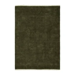 Jutemattor-Ferm Living Firth jutematta, Dark olive, 200x300 cm