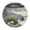 Fjällvandring bricka Ø31 cm, Blå^Arvidssons Textil Sale