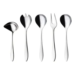 Serveringsbestick-Hardanger Bestikk Fjord serveringsset 5 delar, Rostfritt stål
