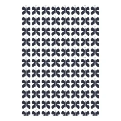 Tyger & Metervaror|Vaxdukar-Arvidssons Textil Fjäril Mini vaxduk, Blå