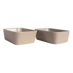 Ugnsformar-Sagaform Flora ugnsform mini 2-pack, Beige