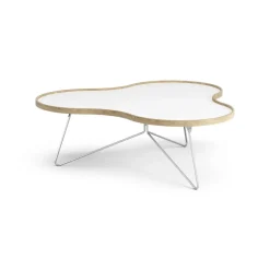 Flower bord 107x114 cm, H45 cm-vit-ek-krom^Swedese Hot