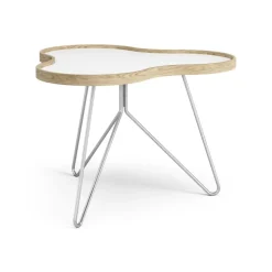 Flower bord 62x66 cm, H45 cm-vit-ek-krom^Swedese Sale