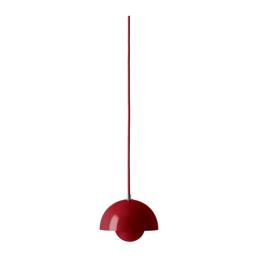 Flowerpot VP10 pendel, Vermilion red^&Tradition