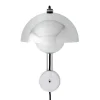 Flowerpot VP8 vägglampa, Chrome-plated^&Tradition Best