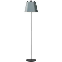 Golvlampor-Belid Fold golvlampa Ø34 cm, Antracit-Betongstruktur