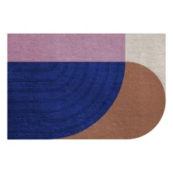 Follow The Trace dörrmatta, Blue, 80x120 cm^Layered Clearance