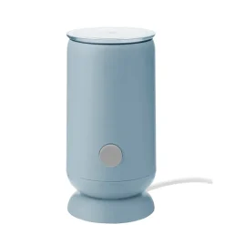 Kaffemaskiner-RIG-TIG Foodie Elektrisk mjölkskummare, Dusty blue