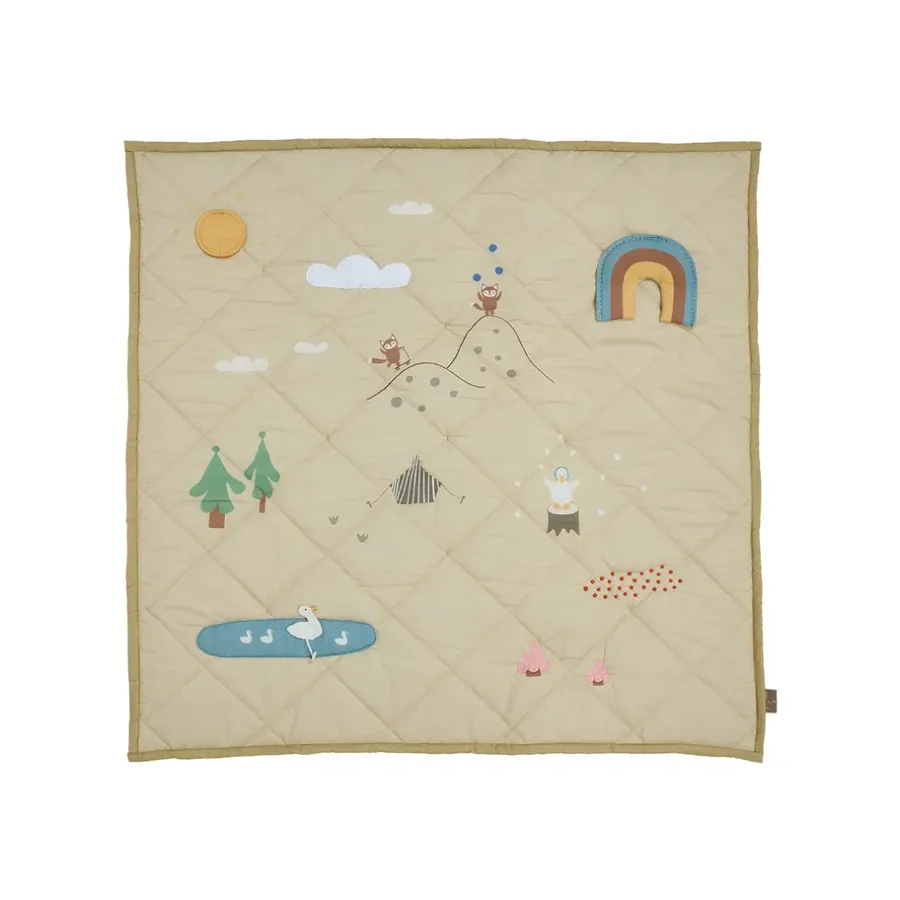 Forest aktivitetsfilt 102x102 cm, Clay^OYOY Best