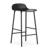 Form Chair barstol metallben, Svart^Normann Copenhagen Outlet