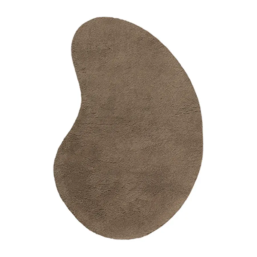Forma ullmatta 103x155 cm, Ash Brown^Ferm Living Outlet