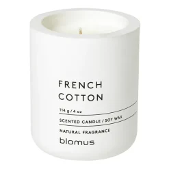 Doftljus & Doftpinnar-Blomus Fraga doftljus 24 timmar, French Cotton-Lily White