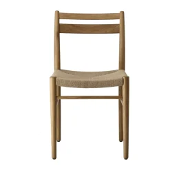 Fridhem matstol, Lackad ek-naturflätad^1898 Hot