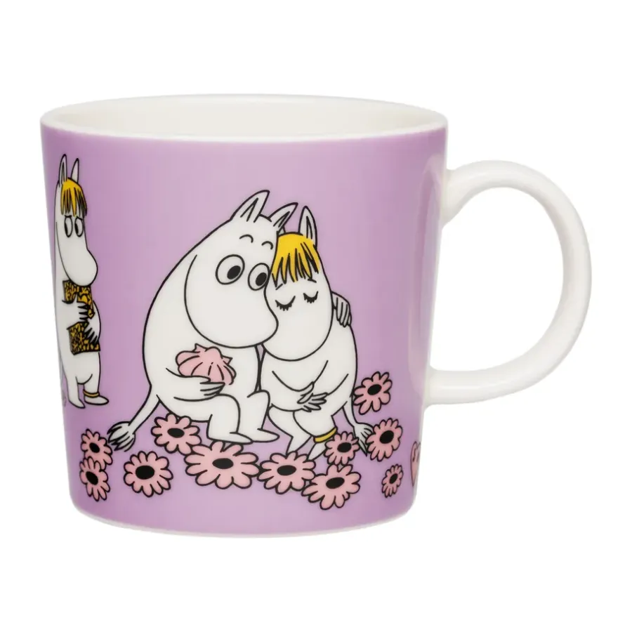 Muminmuggar|Kaffekoppar-Moomin Arabia Förälskade Muminmugg, 30 cl
