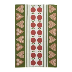Kökshanddukar|Kökshanddukar-Almedahls Frukt och kaka kökshandduk 47x70 cm, Röd-grön