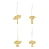 Fungi dekorationshänge 4 delar, Brass^Cooee Design Hot