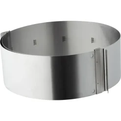 Kakformar & Pepparkaksformar-Funktion justerbar tårtring, 18-0 stål