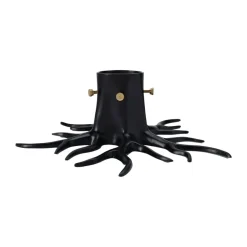 Juldekorationer & Julpynt-Garden Glory julgransfot, Black matte