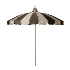 parasoll, Beige-brown stripe^Garden Glory Outlet