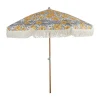 Solskydd·Parasoller|Parasoller-Brafab Gatsby parasoll, Buttercup dot, Ø185 cm