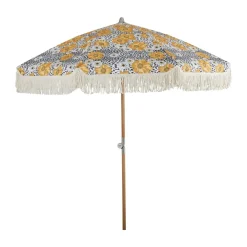Solskydd·Parasoller|Parasoller-Brafab Gatsby parasoll, Buttercup dot, Ø185 cm