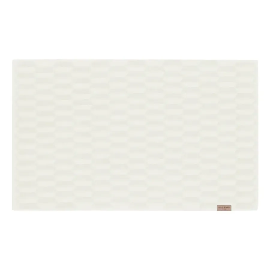 Geo badrumsmatta 50x80 cm, Off white^Mette Ditmer