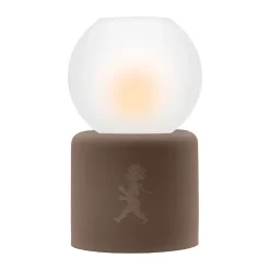 Ljuslyktor & Ljusfat-Solstickan Design Globe värmeljuslykta Ø9,5x17 cm, Brun