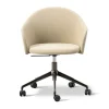 Gomo Armchair kontorsstol swivel base 5-star, Mylla 221-flint^Fredericia Furniture New