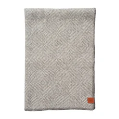 Gooseye midi ullpläd 90x130 cm, Grå^Klippan Yllefabrik Hot