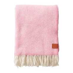 Gooseye ullpläd 130x200 cm, Rosa^Klippan Yllefabrik Discount